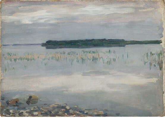 Левитан Исаак Ильич. Летняя тишина. Озеро